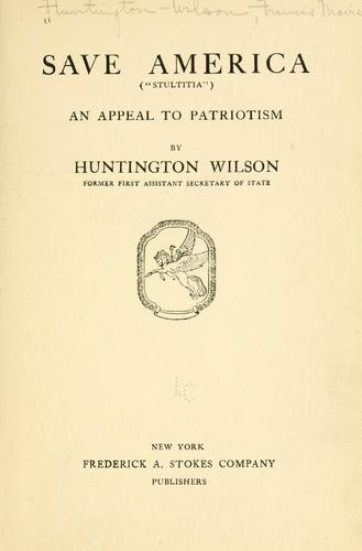 Save America ("Stultitia")