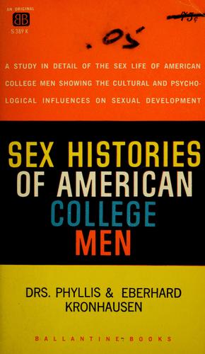 Sex histories of American college men