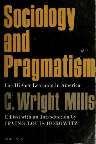 Sociology and pragmatism