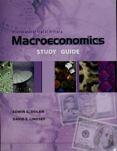 Study guide for Understanding macroeconomics revised second edition