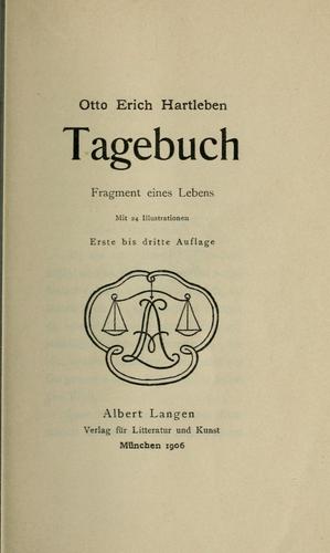 Tagebuch
