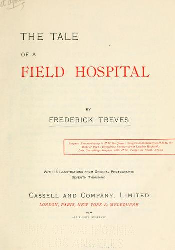 The tale of a field hospital