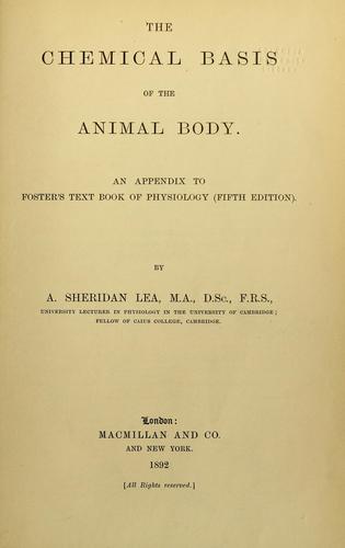 A textbook of physiology