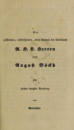Ueber das Alexandrinische Museum