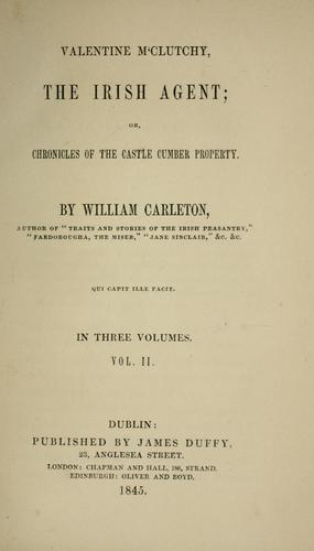 Valentine M'Clutchy, the Irish agent