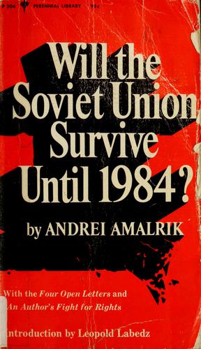 Will the Soviet Union survive until 1984?