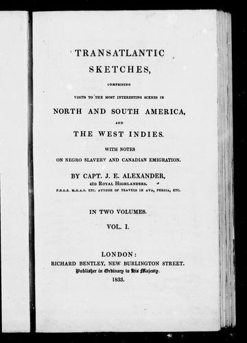 Transatlantic sketches