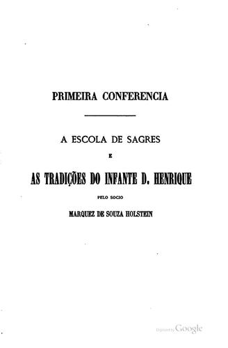 Conferencias celebrados na Academia real das sciencias de Lisboa ácerca dos descobrimentos e colonisações dos Portuguezes na Africa.