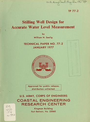 Stilling well design for accurate water level measurement