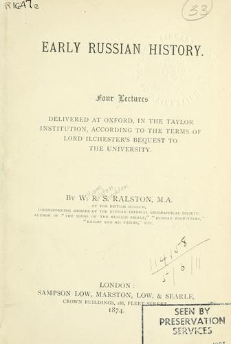 Early Russian history