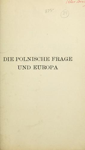 Die polnische Frage und Europa