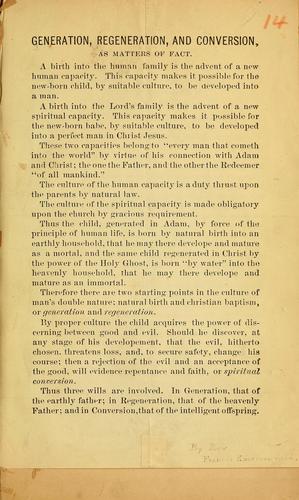 Generation, regeneration, and conversion, as matters of fact