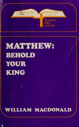 The Gospel of Matthew