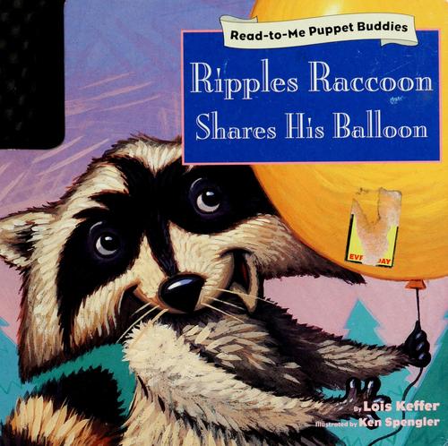 Ripples Raccoon shares his balloon