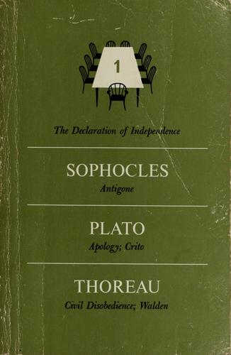 The Great books program: readings for discussion, adult series, set one