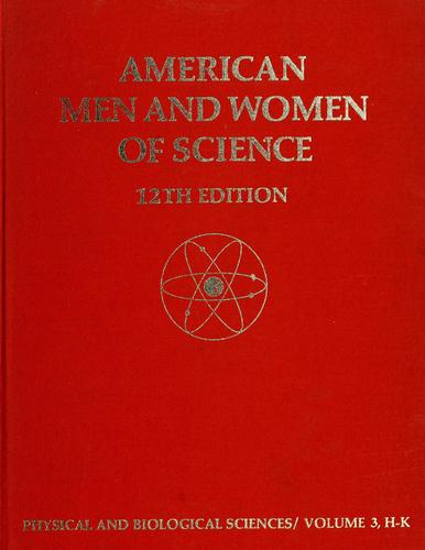 American men and women of science