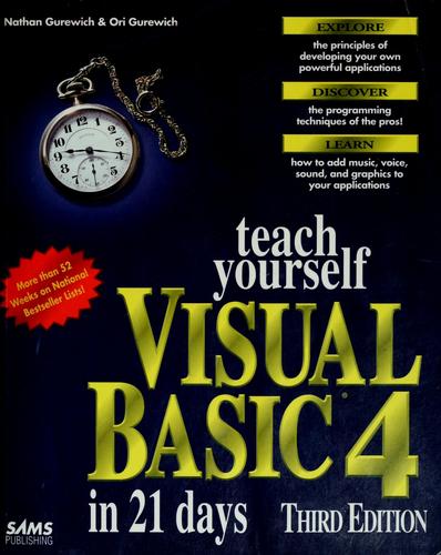 Teach yourself Visual Basic 4 in 21 days