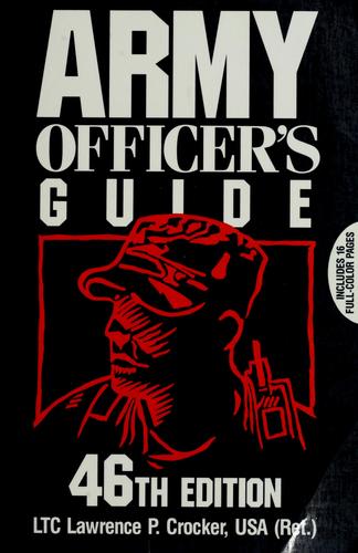 Army Officer's Guide
