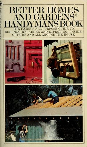 Better Homes and Gardens Handymans Book