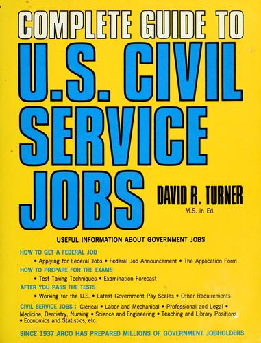 Complete guide to U.S. civil service jobs