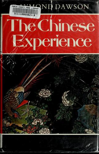 The  Chinese experience