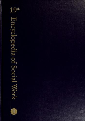 Encyclopedia of social work, 19th edition