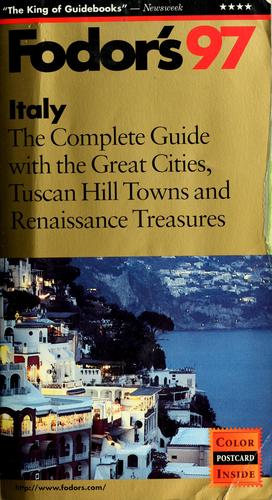 Fodor's 97 Italy