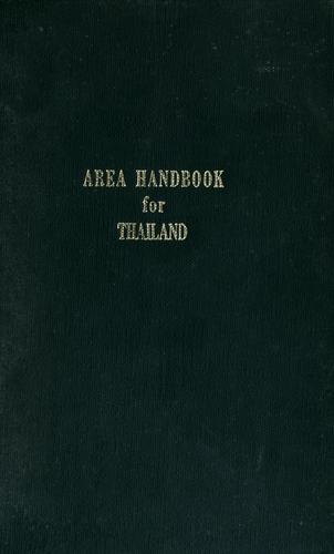 Area handbook for Thailand.