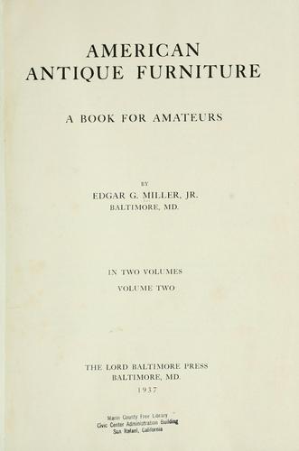 American antique furniture