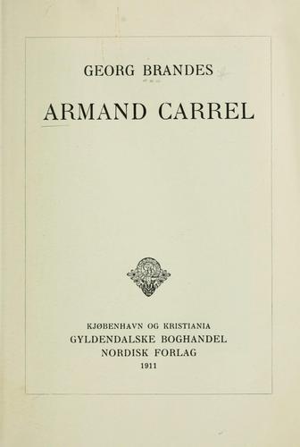 Armand Carrel.