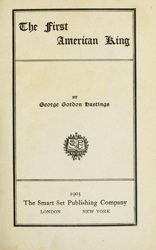 The first American King