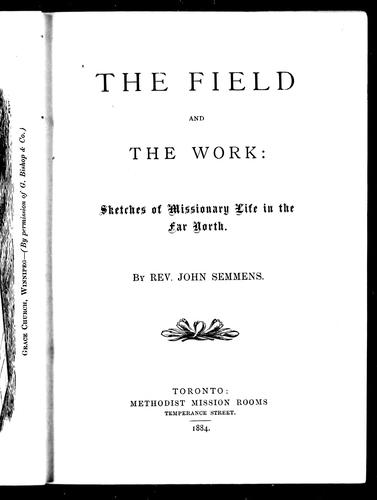 The field and the work