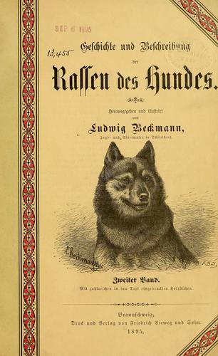 Geschichte und Beschreibung der Rassen des hundes