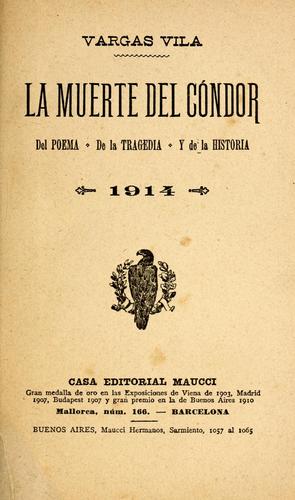 La muerte del cóndor
