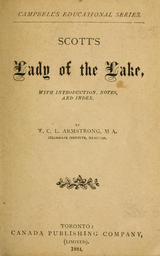 Scott's Lady of the lake