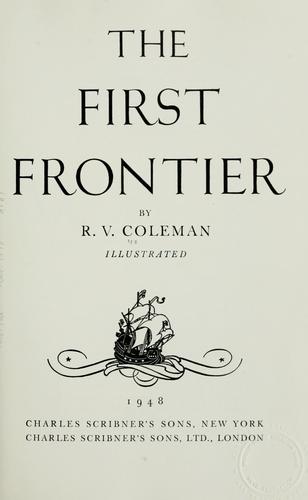 The first frontier.