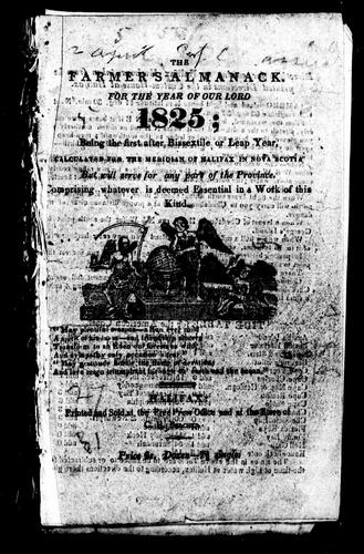 The Farmer's almanack for the year of Our Lord 1825