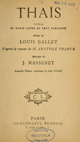 Thaïs