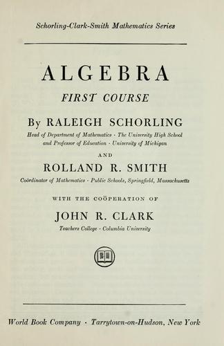 Algebra