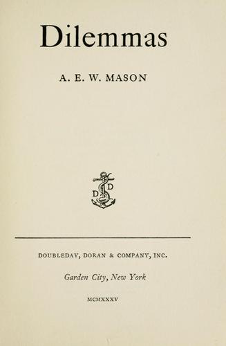 Dilemmas