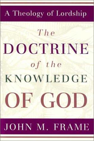 The doctrine of the knowledge of God