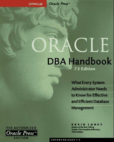 Oracle DBA handbook, 7.3 edition