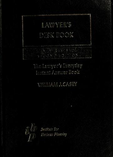 Lawyer's desk book