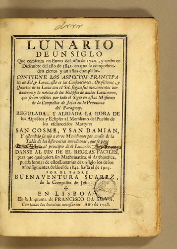 Lunario de un siglo