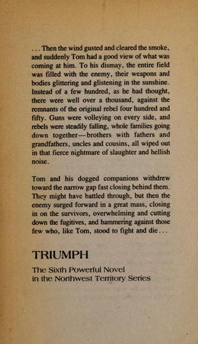 Triumph (Northwest Territory, Book 6)