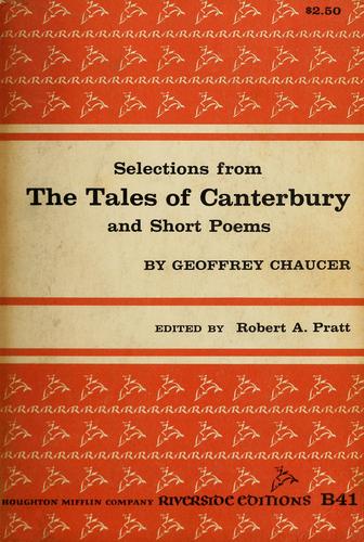 Selections from the Tales of Canterbury, and short poems.