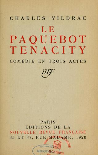 Le paquebot Tenacity
