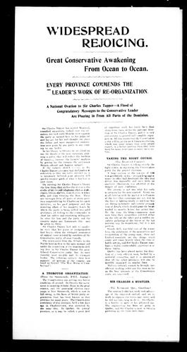 Widespread rejoicing