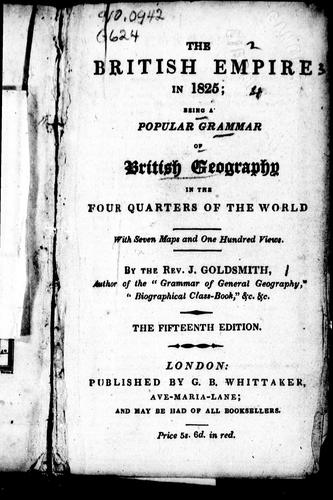 The British Empire in 1825