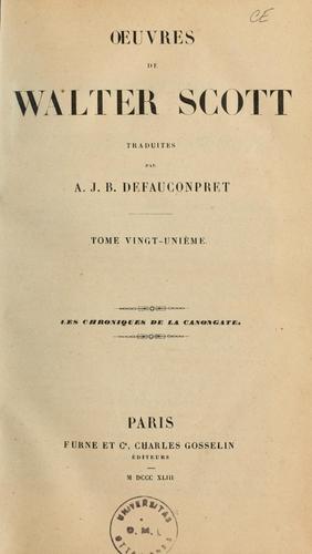 Les Chroniques de la Canongate